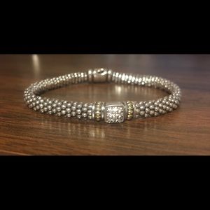 Lagos Diamonds Caviar Gold and Sterling Silver